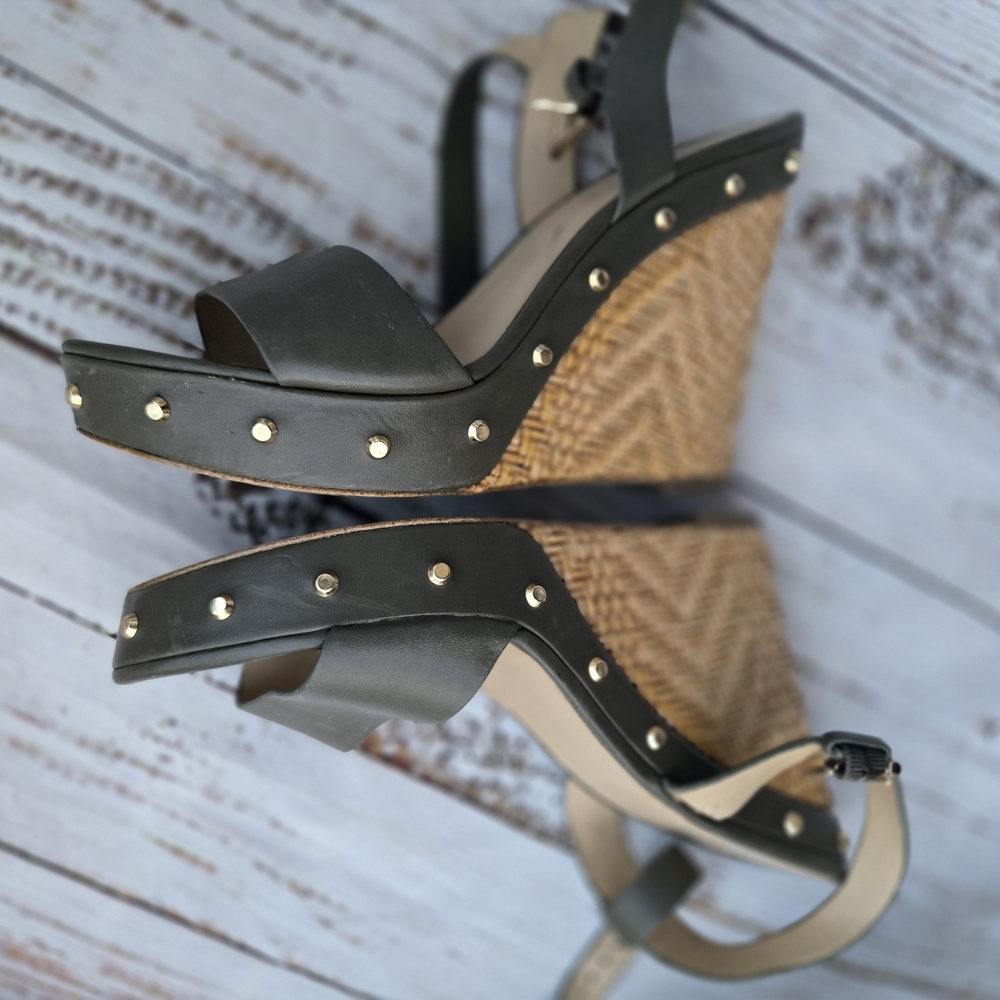 Michael Kors Women's Olive Green Sandals - Picture 1 of 5